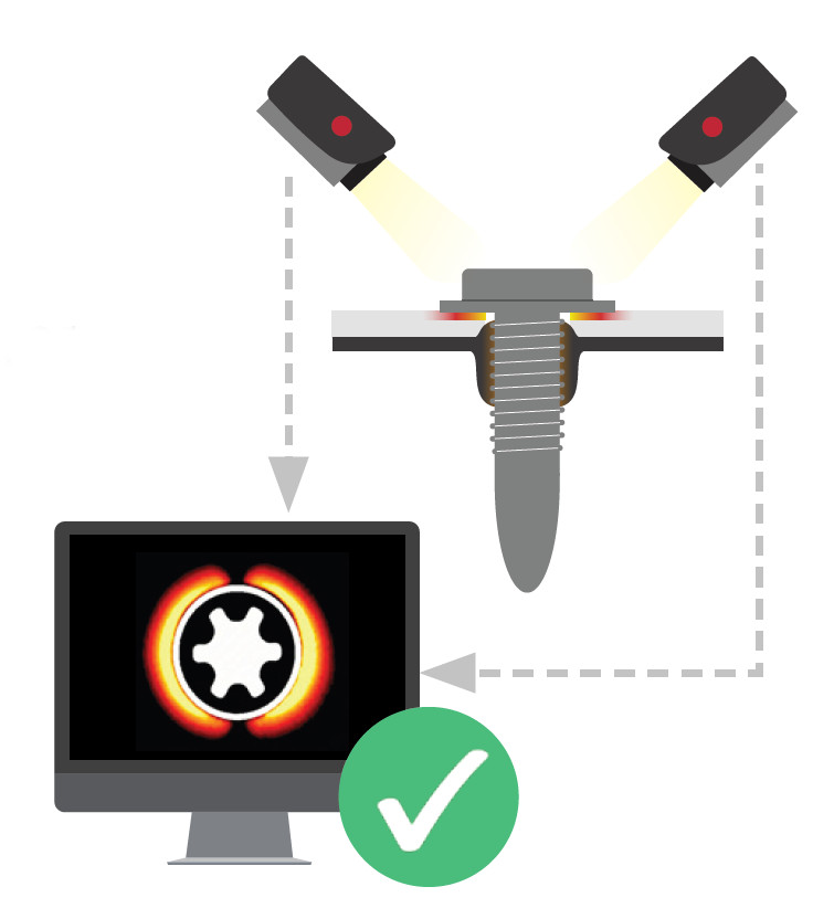 aiXtight Detektion für FDS Verschraubungen